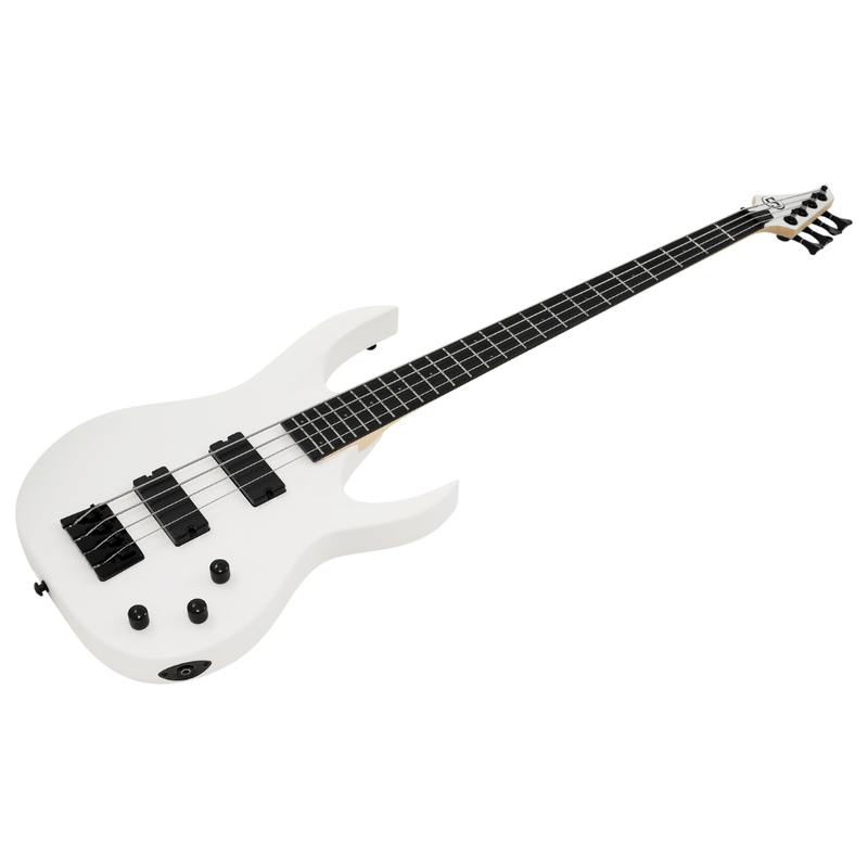 S by Solar AB4.4W Bass Guitar – White - Image 4