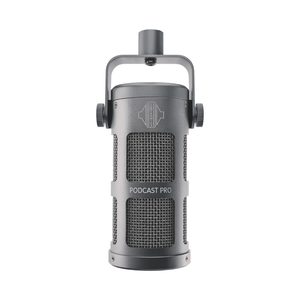 Sontronics Podcast Pro Dynamic Microphone, Grey