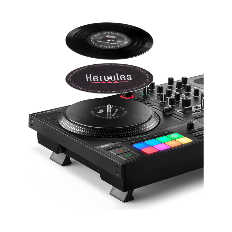 Hercules DJControl Inpulse T7, 2-Deck Motorized DJ Controller with built-in STEMS Control, Serato DJ and DJUCED included - Image 2