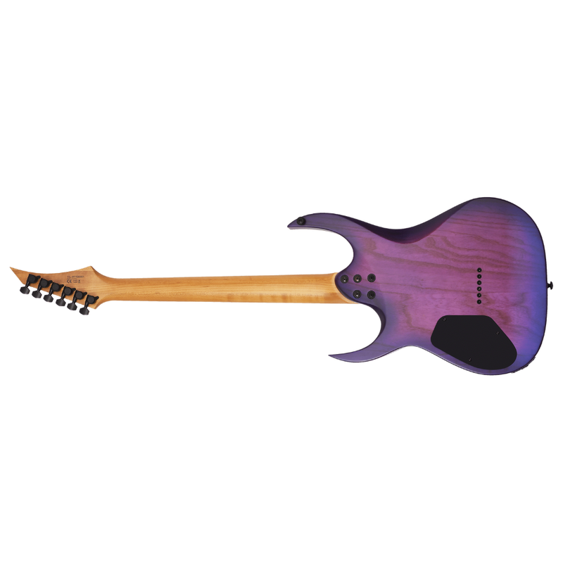 Solar Guitars AB1.6HTPB – Trans Purple Burst Matte - Image 3
