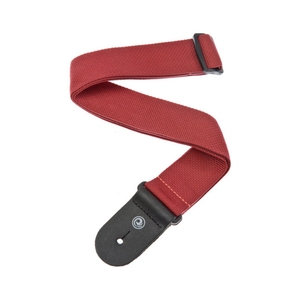 D’Addario Planet Waves PWS101 Polypropylene Guitar Strap, Red