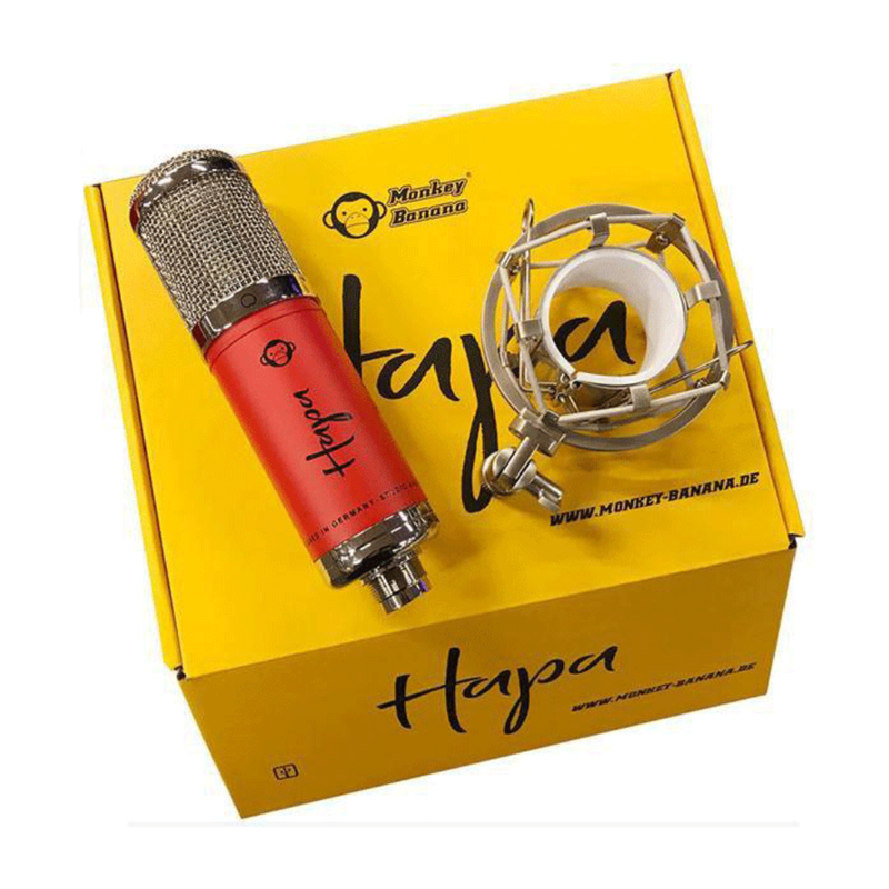 Monkey Banana Hapa USB Mic, Red - Image 2