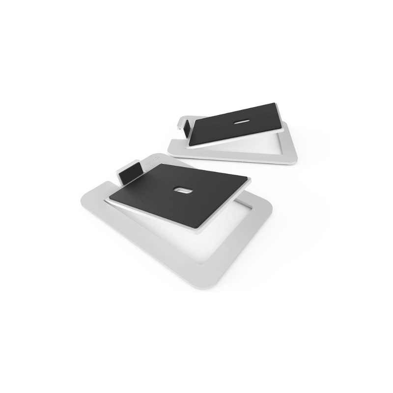 Kanto S6 Desktop Speaker Stand, White - Image 1