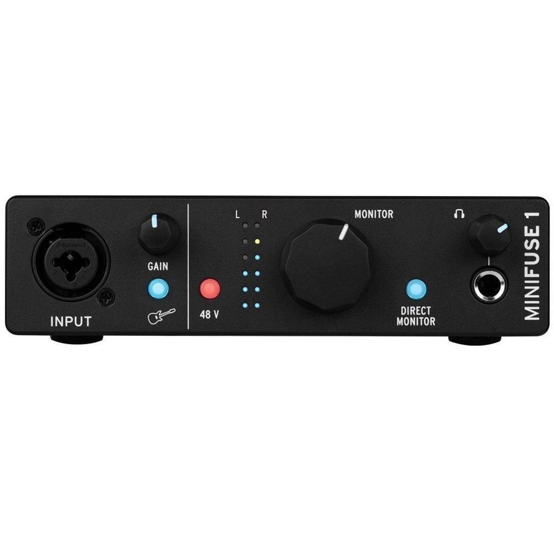 Arturia MiniFuse 1 Audio Interface, Black - Image 1