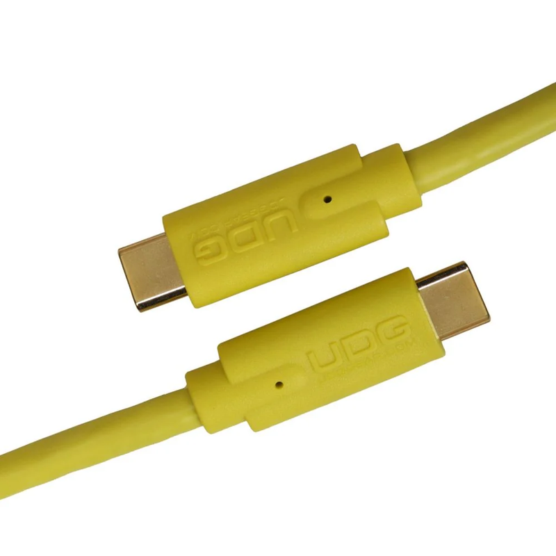 UDG Ultimate Data Cable USB 3.2 C-C, Yellow, Straight, 1.5 m - Image 2