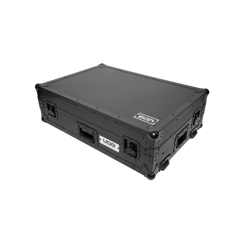 UDG Ultimate Flight Case Pioneer XDJ-RX3 (Laptop Shelf + Wheels), Black - Image 13