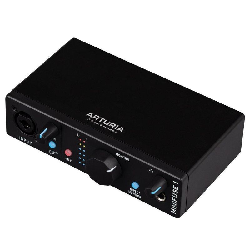 Arturia MiniFuse 1 Audio Interface, Black - Image 2