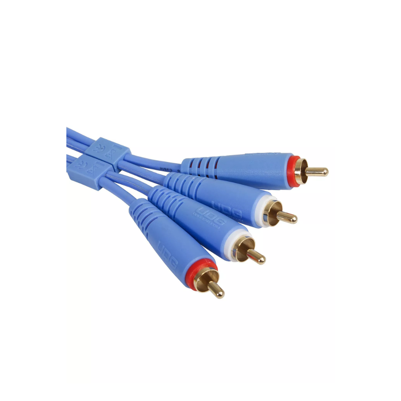 UDG Ultimate Audio Cable Set RCA - RCA, Light Blue, Straight, 3 m - Image 2