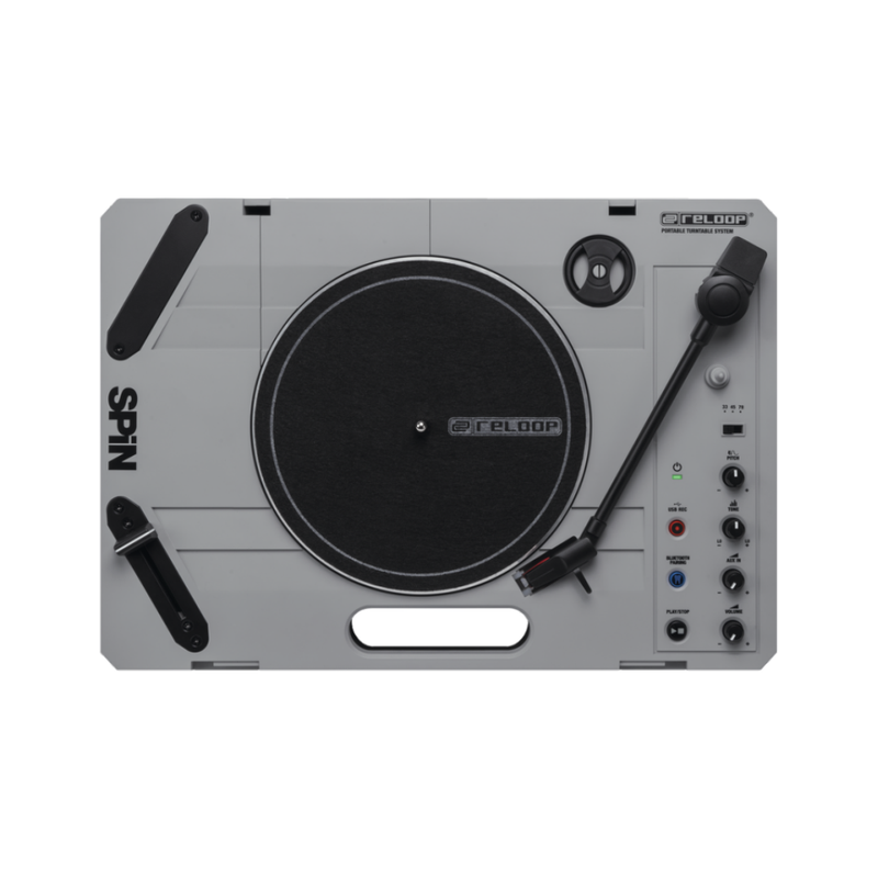 Reloop Spin Portablist Turntable with 7" Vinyl - Image 1
