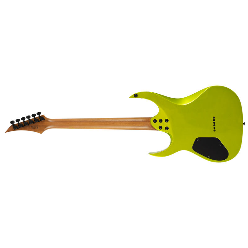 Solar Guitars SBR1.6HCLG+ Bass Guitar – Candy Lime Green Metallic Gloss - Image 2