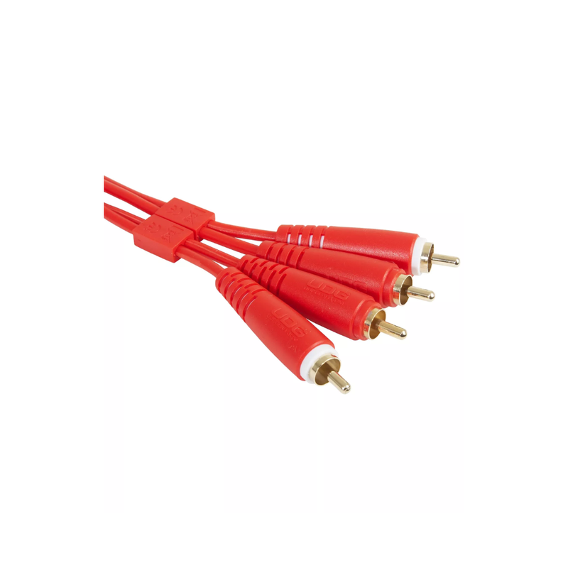 UDG Ultimate Audio Cable Set RCA - RCA, Red, Straight, 3 m - Image 2