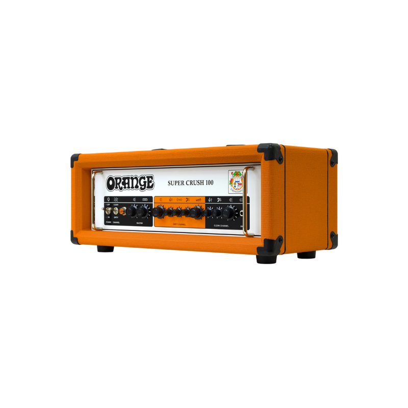 ​Orange Super Crush 100 – 100W Solid-State Guitar Amp Head with Dual Channels, CabSim, Reverb & FX Loop - Image 2