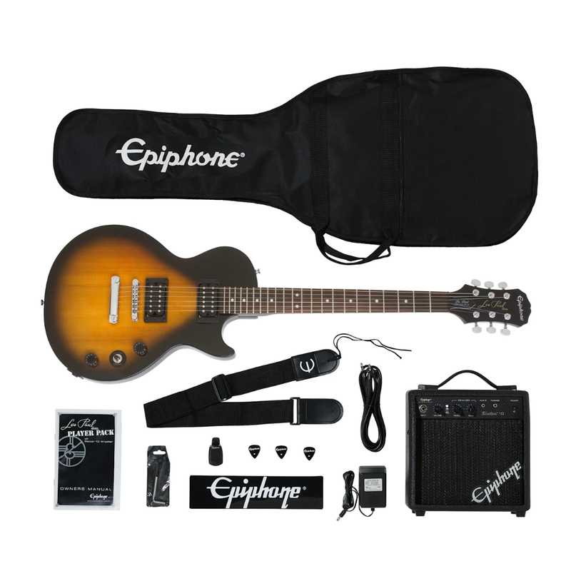 Epiphone Les Paul Player Pack 220V, Vintage Sunburst - Image 1