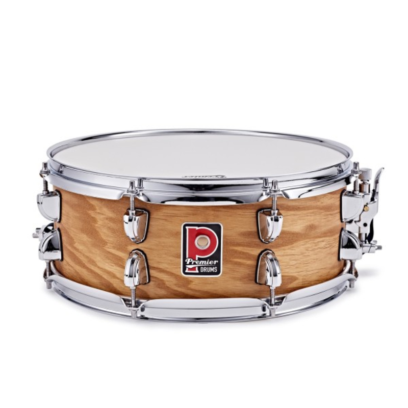 Premier Artist 14" x 5.5" Birch Snare Drum, Antique Ash - Image 1