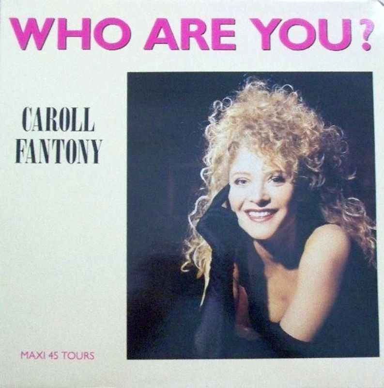 Caroll Fantony Who Are You? 12"Vinyl (Electronic) - Image 1