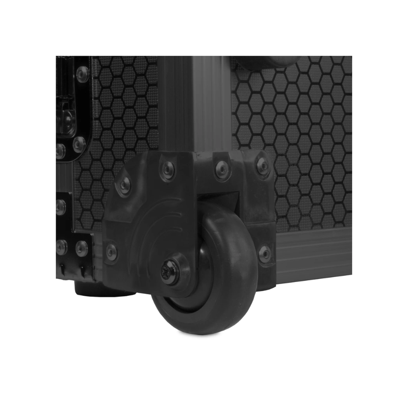 UDG Ultimate Flight Case Set Multi Format Turntable Battle & 10"/12" Mixer Plus (Laptop Shelf + Wheels) - Image 6