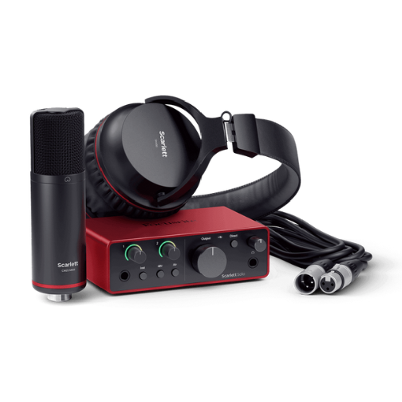 Focusrite Scarlett Solo Studio 4th Gen Audio Interface - Image 1