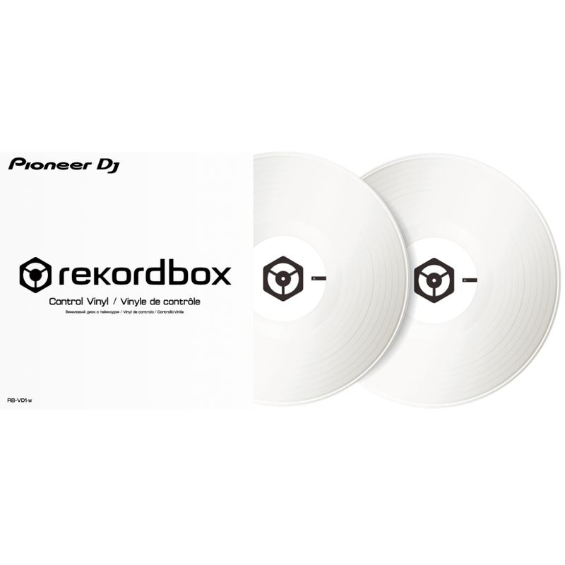 Pioneer DJ RB-VD1-W Control Vinyl, White - Image 1