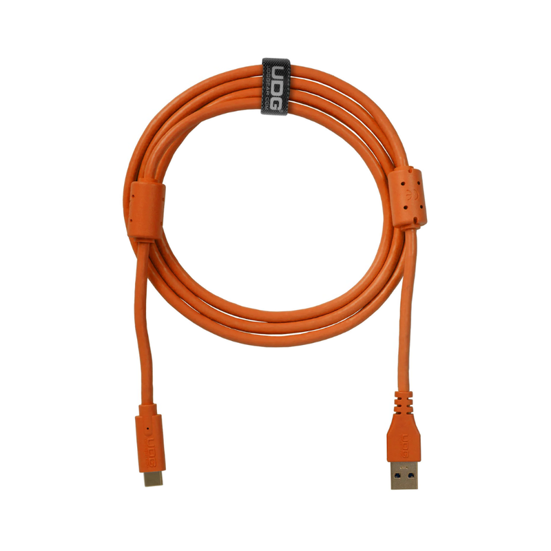 UDG Ultimate Data Cable USB 3.0 C-A, Orange, Straight, 1.5 m - Image 1