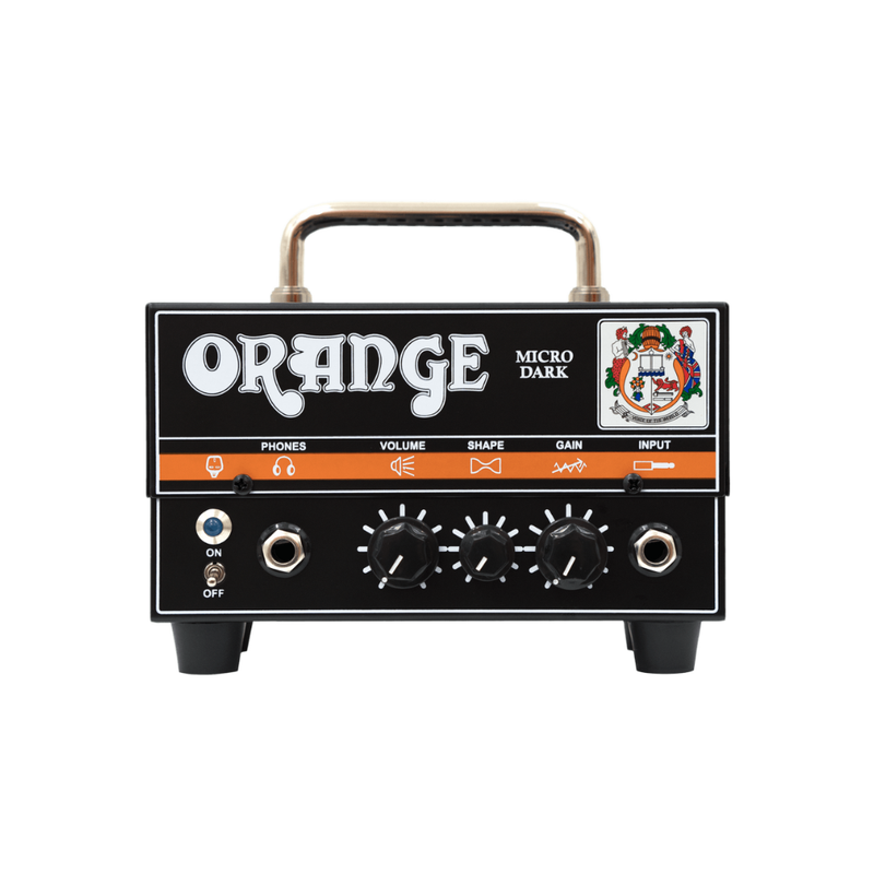 ​Orange Micro Dark – 20W Hybrid Guitar Amp Head with High-Gain Preamp & CabSim Headphone Out - Image 1