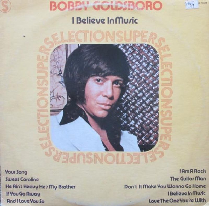 Bobby Goldsboro I Believe In Music 12"Vinyl (Pop) - Image 1