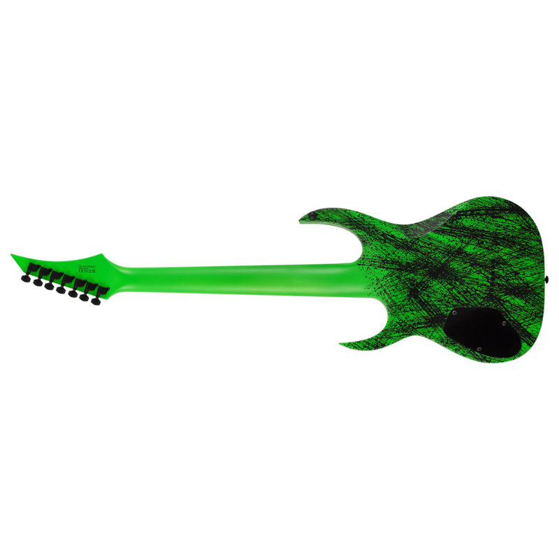 Solar Guitars A2.7GN Canibalismo+ – Green Neon Open Pore Matte - Image 3