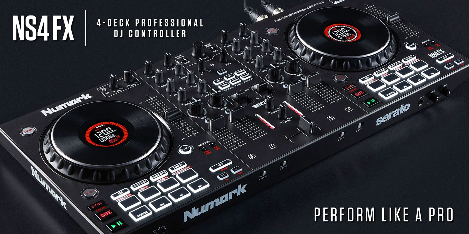 Jog Wheels and Crossfader