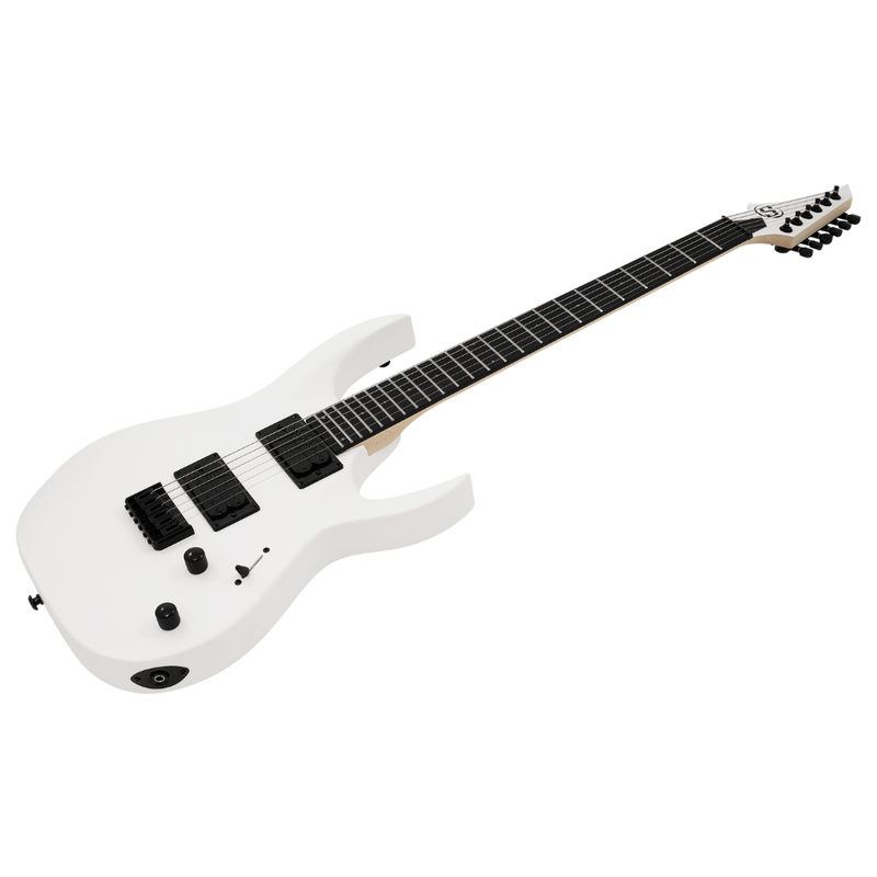 S by Solar AB4.6W Electric Guitar – White Matte - Image 3