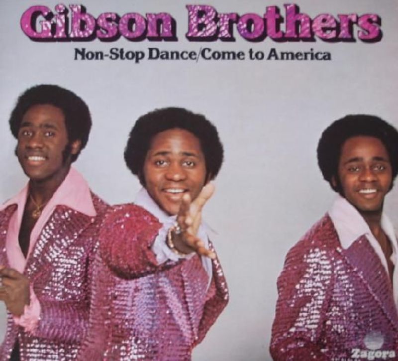 Gibson Brothers Non-Stop Dance / Come To America 12"Vinyl (Latin) - Image 1
