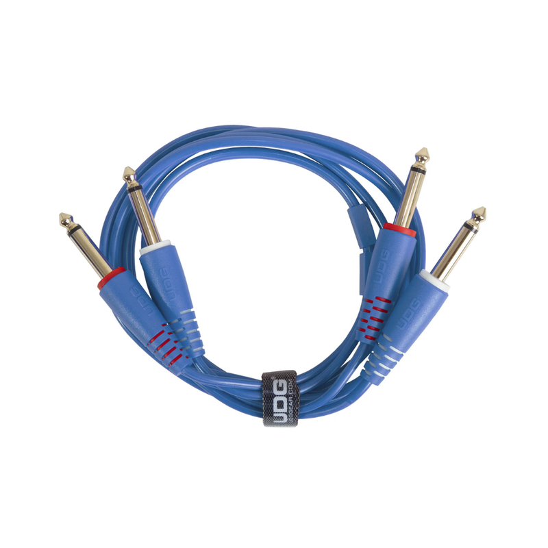 UDG Ultimate Audio Cable Set 1/4" Jack - 1/4" Jack, Light Blue, Straight, 3 m - Image 1