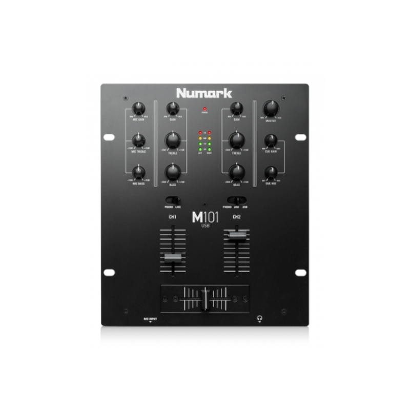 Numark M101USB 2-Channel All-Purpose Mixer with USB - Image 1