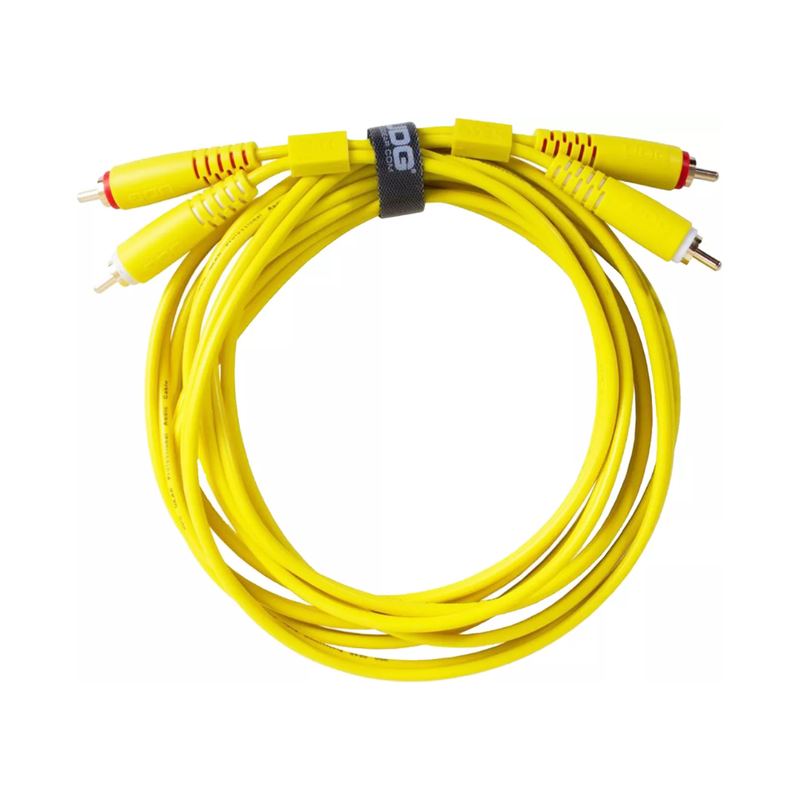 UDG Ultimate Audio Cable Set RCA - RCA, Yellow, Straight, 3 m - Image 1