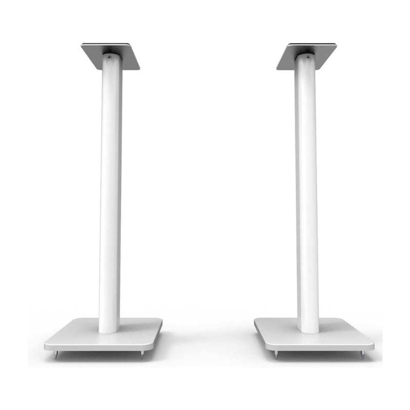 Kanto Audio SP32PLW Universal Speaker Floor Stands for Bookshelf Speakers, 32", White (Sold in Pairs) - Image 4