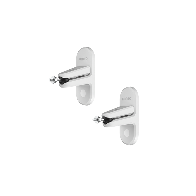 Kanto Audio SPW3 Universal Wall Mounts, White - Image 1