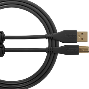 UDG Ultimate Audio Cable USB 2.0 A-B, Black, Straight, 1 m