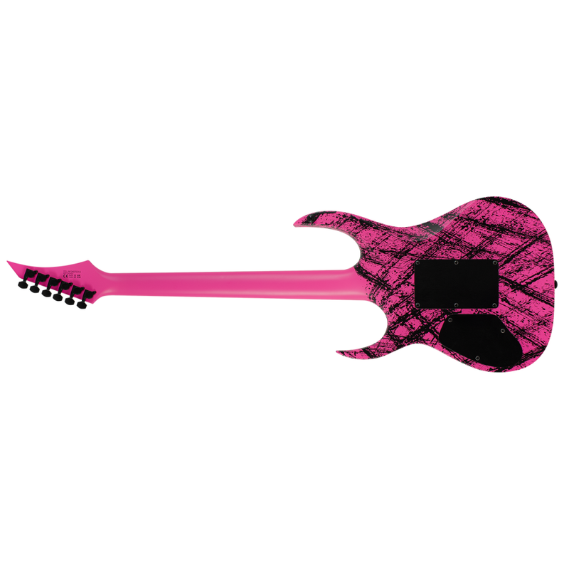 Solar Guitars A2.6FRPN Canibalismo Electric Guitar – Pink Neon Matte - Image 2