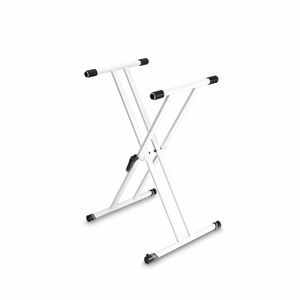 Gravity GKSX2W Keyboard Stand X- Form Double, White
