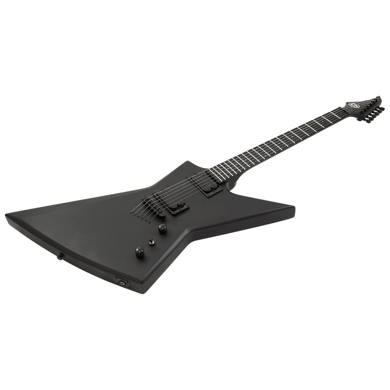 S by Solar EB4.6C Electric Guitar – Carbon Black Matte - Image 4
