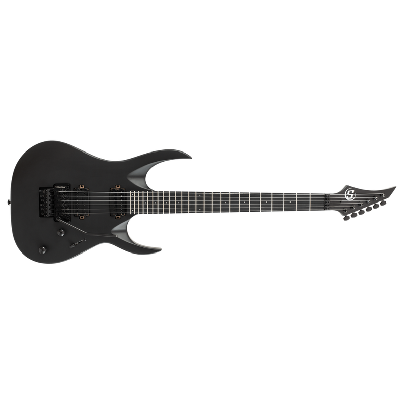 S by Solar AB4.6FRC Electric Guitar – Carbon Black Matte - Image 1