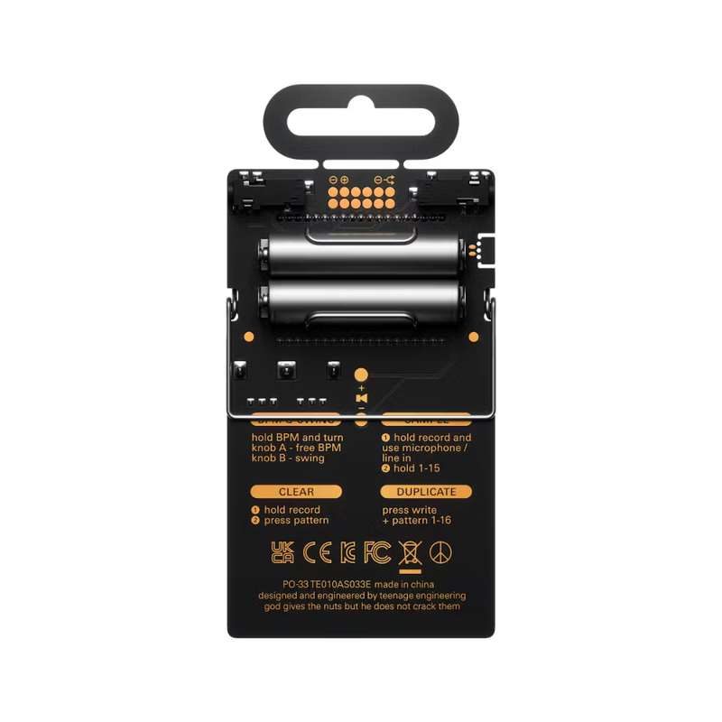 Teenage Engineering PO-33 K.O. Pocket Sampler - Image 2