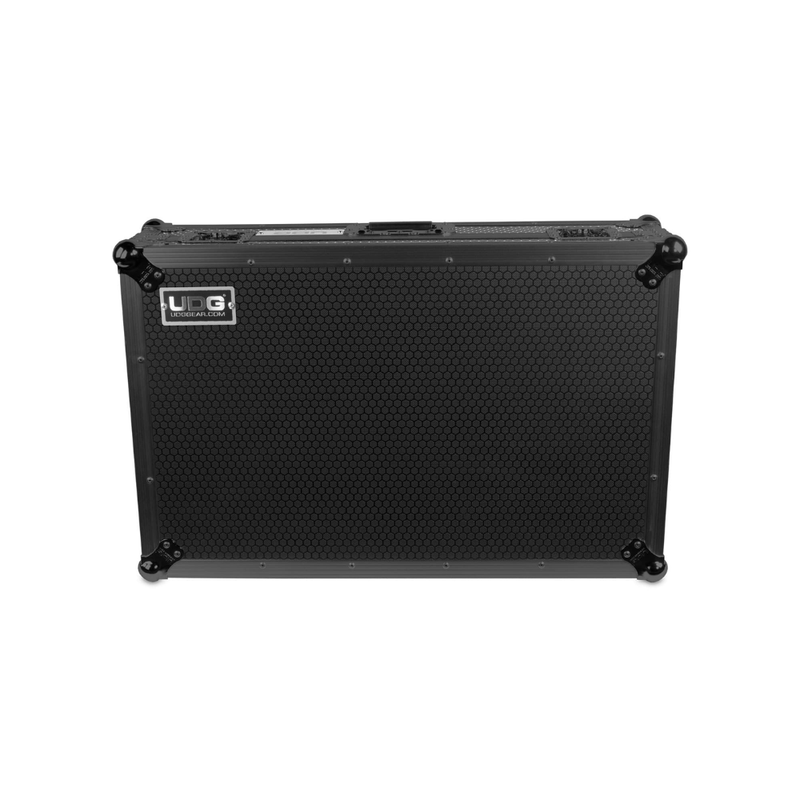 UDG Ultimate Flight Case Pioneer XDJ-RX3 (Laptop Shelf + Wheels), Black - Image 1