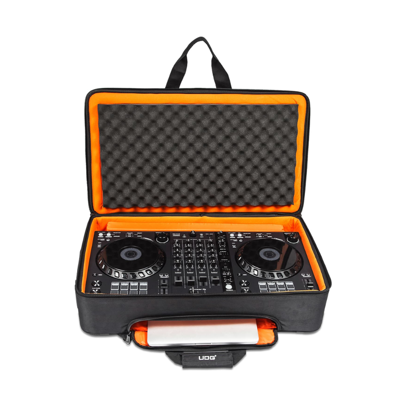 UDG Ultimate MIDI Controller Backpack MK2, L, Black/Orange Inside - Image 2