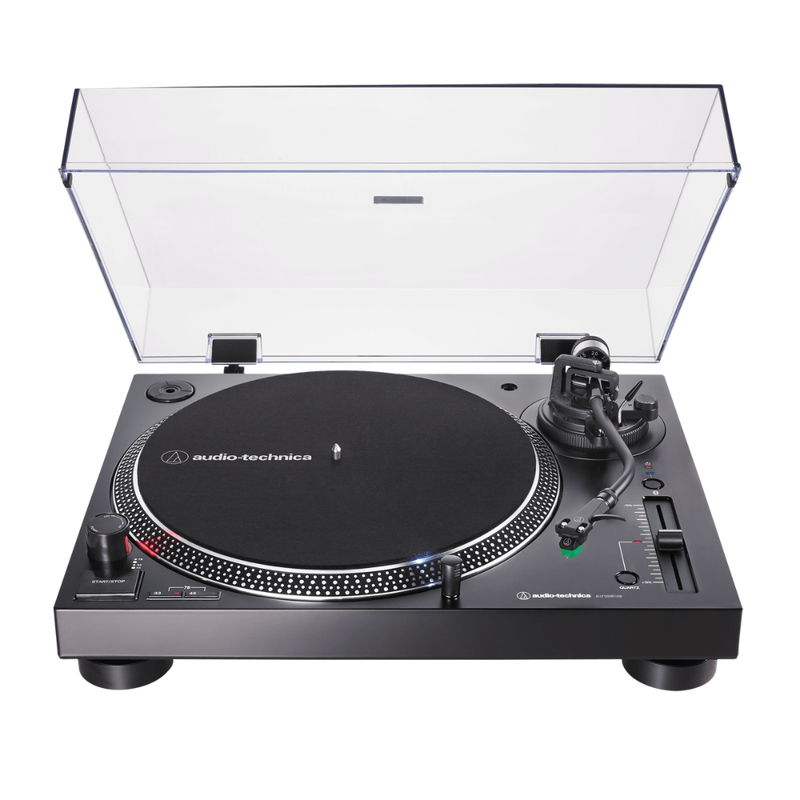 Audio-Technica AT-LP120XBT Direct-Drive Turntable (Analog, Wireless & USB), Black - Image 1