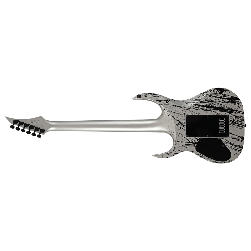 Solar Guitars A1.6SOP Canibalismo Electric Guitar – Silver Open Pore Matte - Image 3