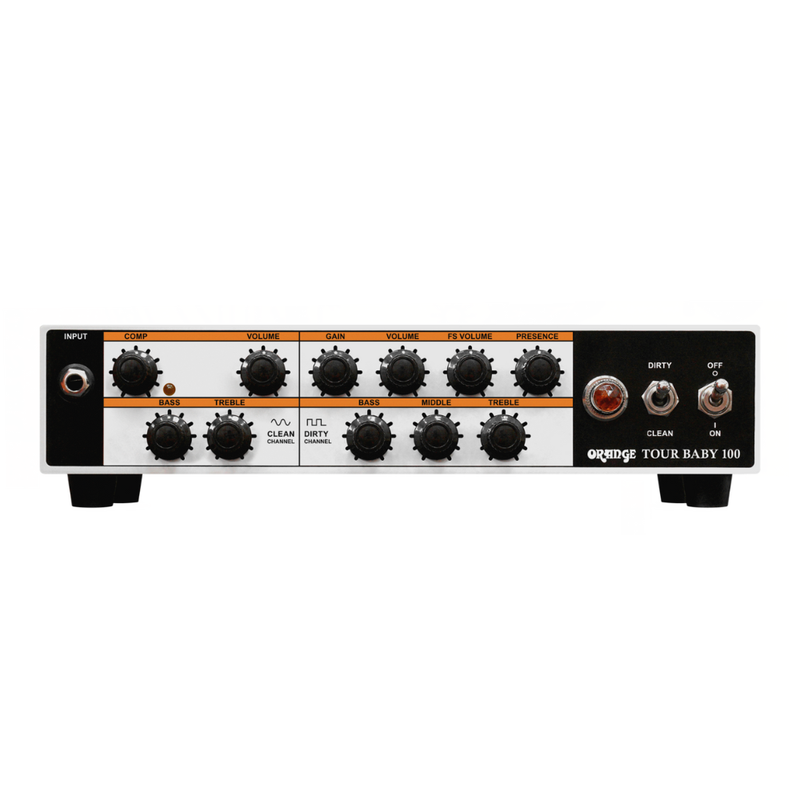 Orange Tour Baby 100 – 100W Twin-Channel Guitar Amp Head with FX Loop and Balanced Output - Image 1