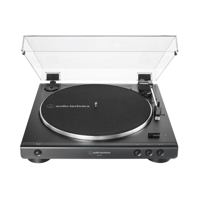 Audio-Technica LP60X Fully Automatic Belt-Drive Turntable, Black - Image 1